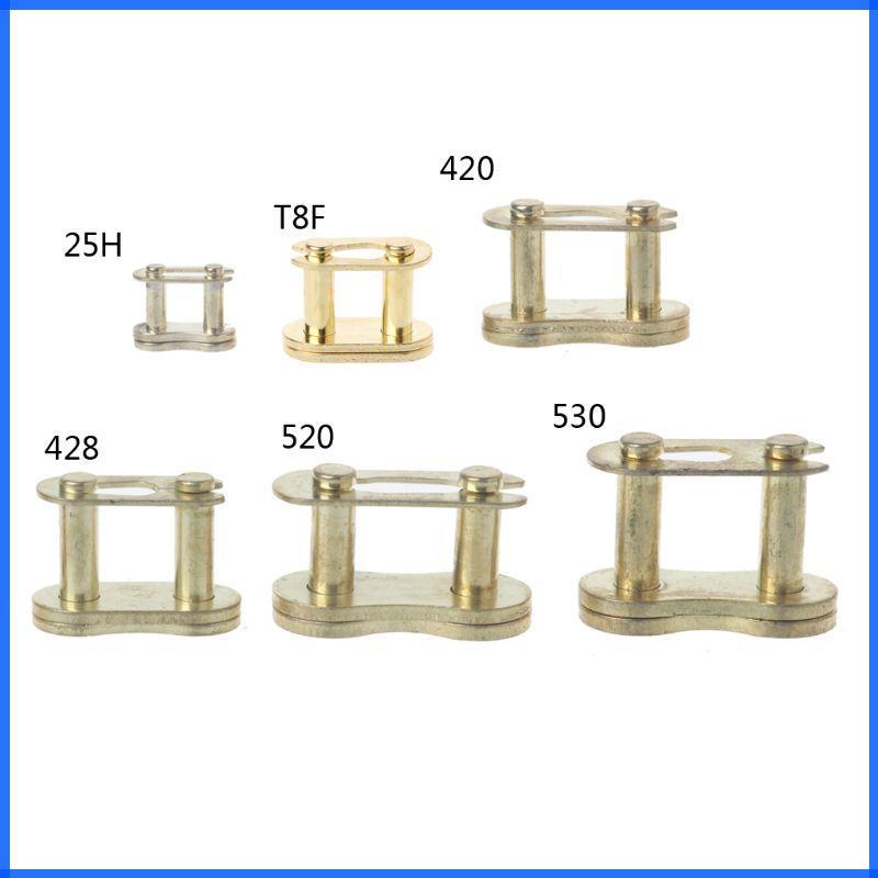 Con 25H T8F 420 428 520 530 Chain Master Link สําหรับ Dirt Pit ATV Quad รถจักรยานยนต์