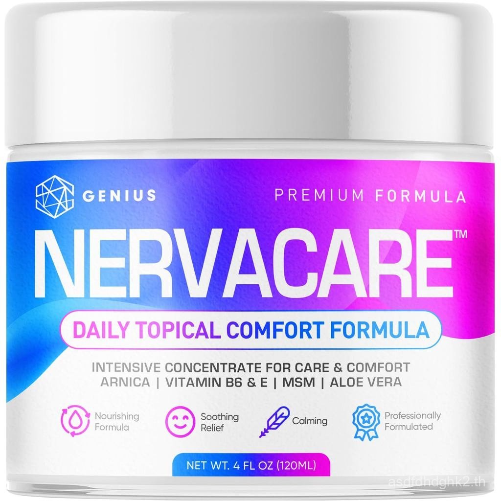 GeniusNervacare–NeuropathyforFeet,Hands,Legs&Toes–NerveComfortwithMenthol,Arnica,MSM,VitaminB6,Abbso