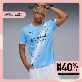 PUMA Football เสื้อเจอร์ซี่ Manchester City 25/26 Home สำหรับผู้ชาย สีฟ้า - 78033801