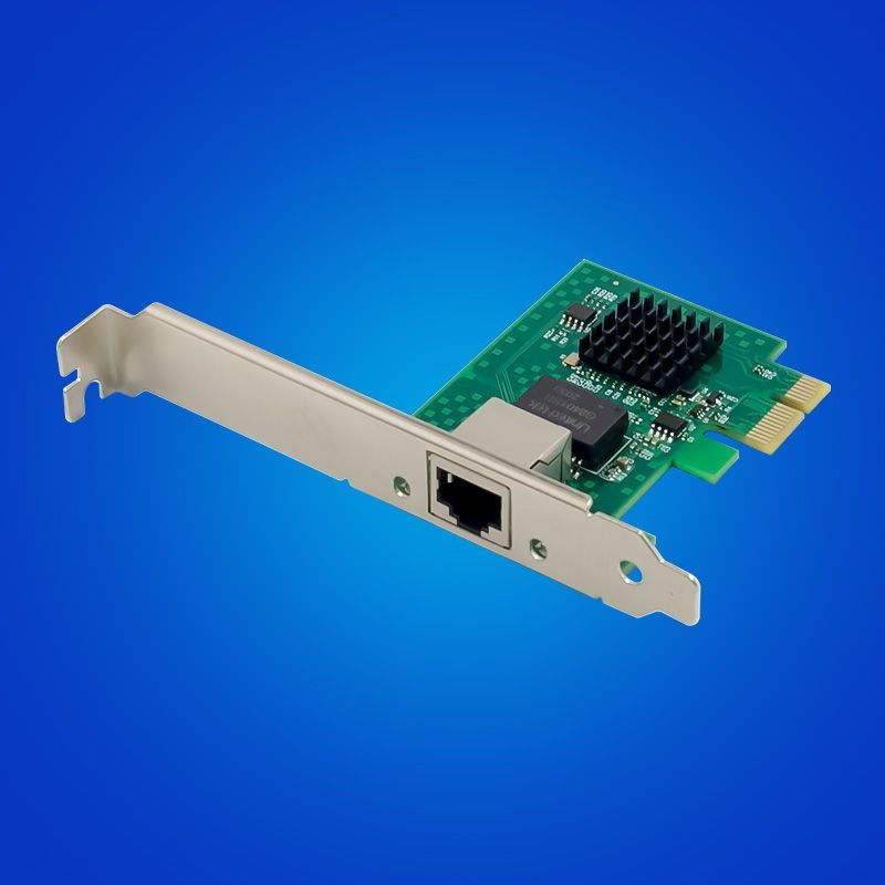 SUNWEIT ST7265 PCIe x1 I225-V พอร์ตเดียว 2.5G การ์ดเครือข่ายเกม Gigabit ความเร็วสูง