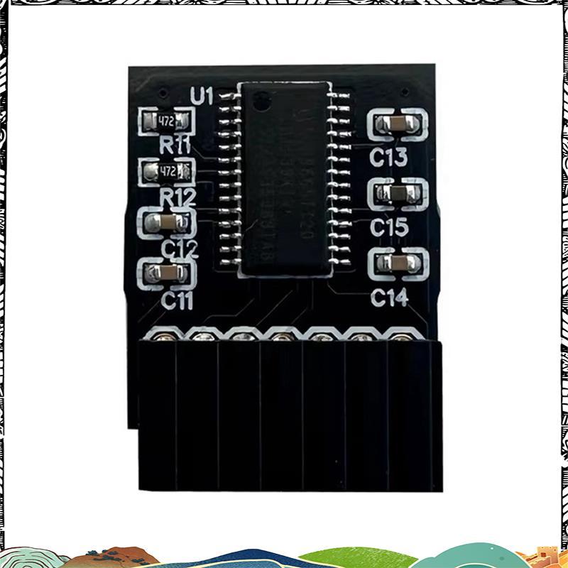 Super TPM2.0 โมดูลสําหรับ 14 Pin LPC 14PIN LPC Tpm โมดูลสําหรับ X99 K9S TPM2.0 การเข้ารหัสความปลอดภั