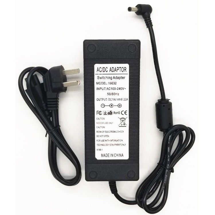 อะแดปเตอร์และสายชาร์จโปรเจคเตอร์เลเซอร์ XGIMI NEW Z8X/N20/H1S/XF11G 19V6.32A อะไหล่สําหรับ