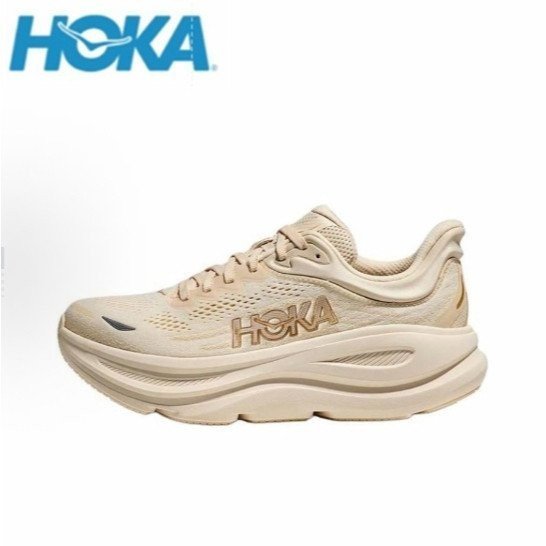 HOKA HOKA ONE ONE Bondi 9 รองเท้า Low-Top สีเบจ 6VAAA LHBJ