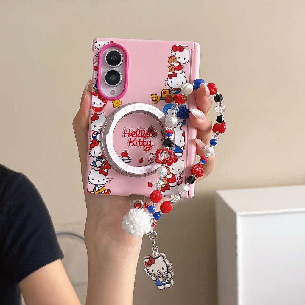 ใหม่ Polka Dot 3D น่ารักการ์ตูนสําหรับ Samsung Galaxy Z พับ 8 กว้าง,น่ารักฝาครอบโทรศัพท์ป้องกัน,สนุกยก Dot Design สําหรับ Z Fold8 ฝาครอบโทรศัพท์แบบพับได้