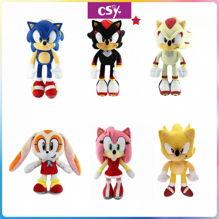 Super sonic sonic sonic Plush Toy ของขวัญสําหรับเด็กตุ๊กตาเม่น Tarsnerk