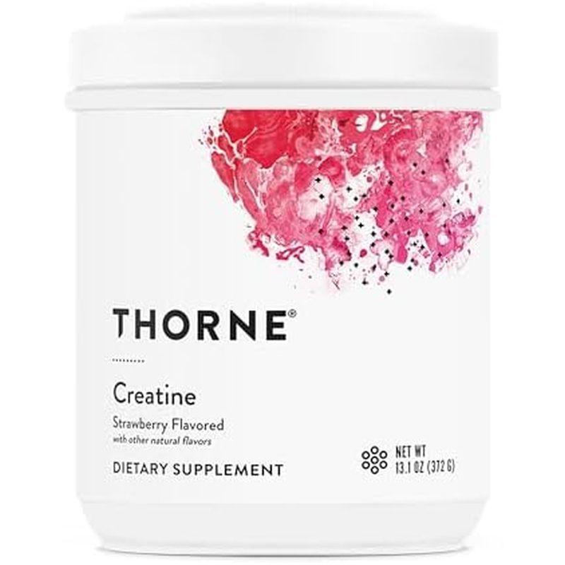 THORNE Creatine, Micronized Creatine Monohydrate Powder, 90 เสิร์ฟ