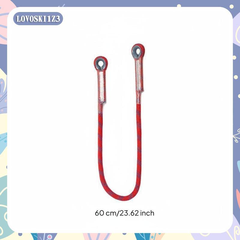 [lovoski1z3] Bovine Tail Lanyard Shock Absorbing Oxtail Rope สูง 60 ซม. I-shape