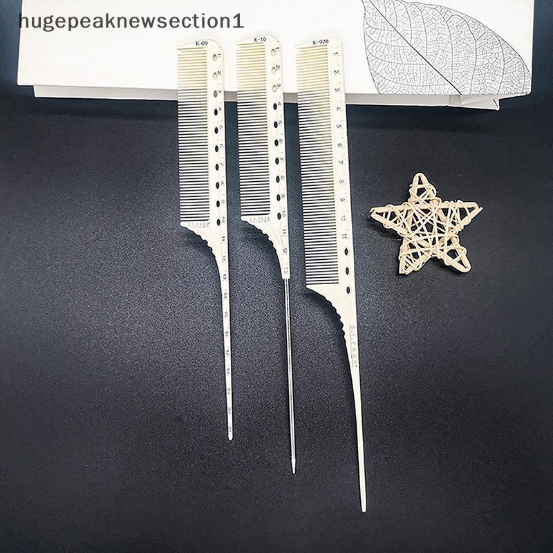 Bigpeaknewsection1 1 PC Scale Hairb Professional Hairdressingb แปรงผมร้านทําผมตัดผมเครื่องมือจัดแต่งทรงผม Barberb Nice