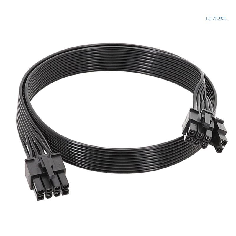CH 8 Pin ถึง 8 Pin 6+2 GPU Modular Power Supply Cable 50 60 70 100 ซม.ความยาว