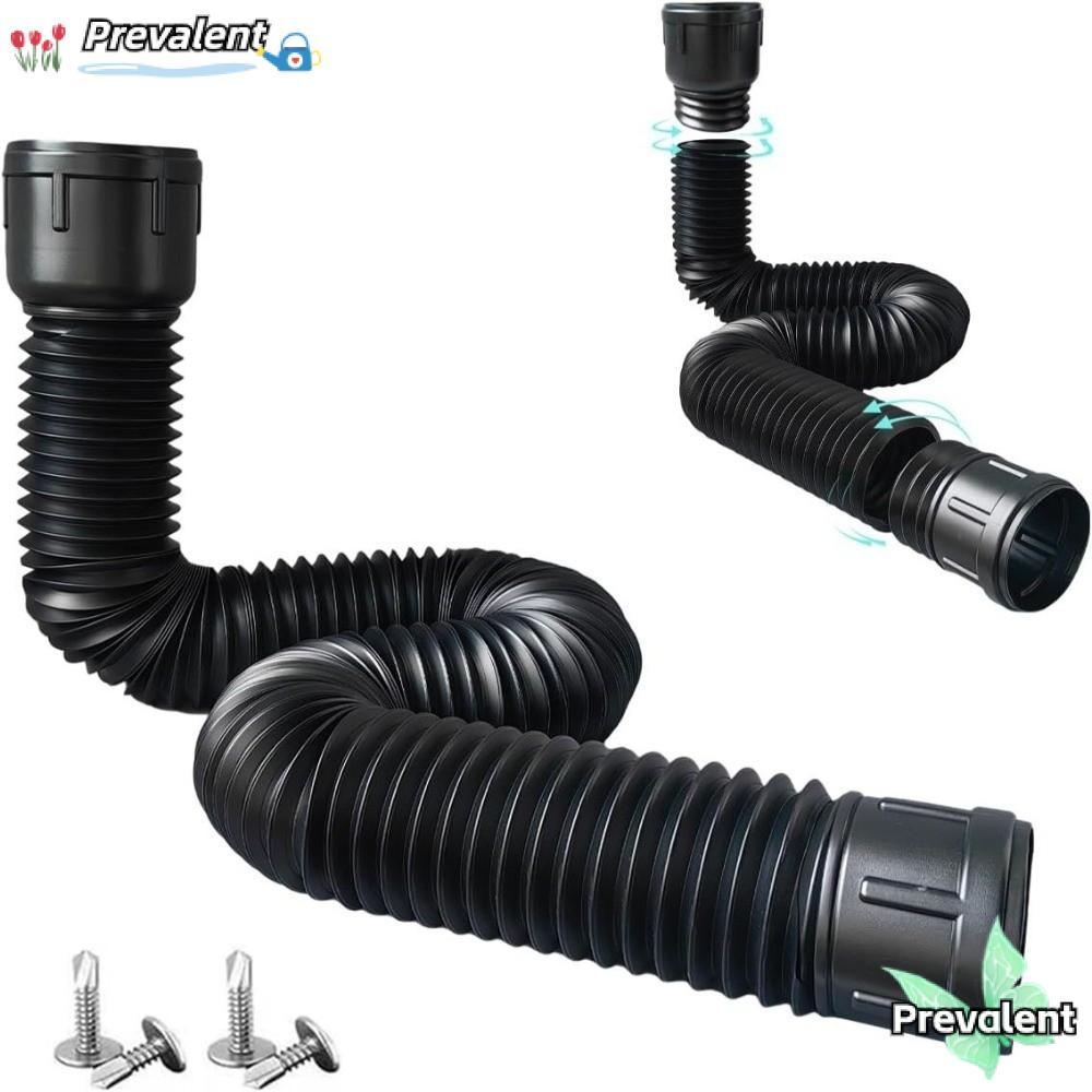PREVALENT Rain Gutter Downspout Extensions, Rainwater Drain Flex Drain Downspout Extender, Widely Us
