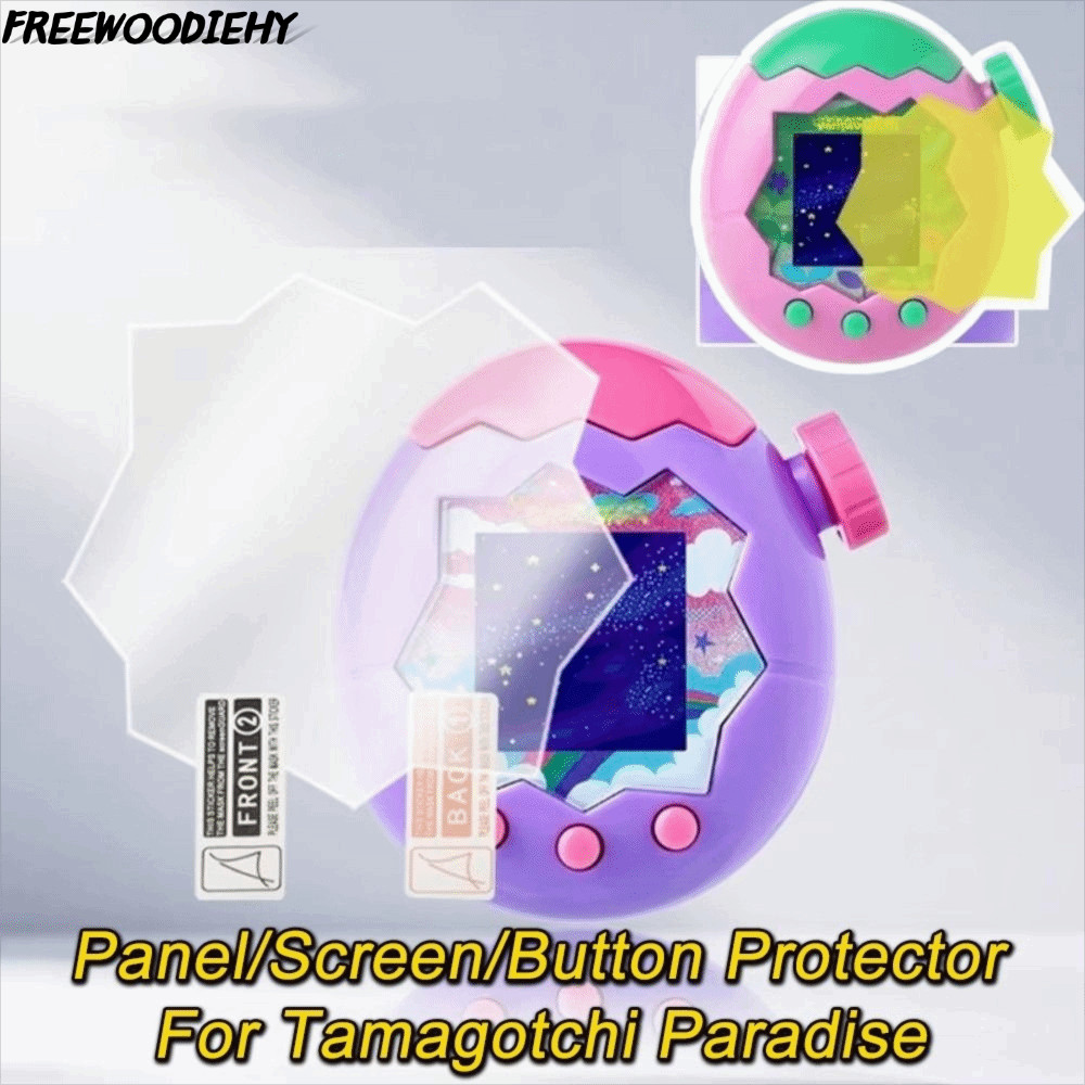 FREEWOODIEHY 1/3 ชิ้นแผงฝาครอบป้องกัน,TPU Yellow HD ฟิล์มกันรอยหน้าจอป้องกันรอยขีดข่วน,ตัวป้องกันหน้