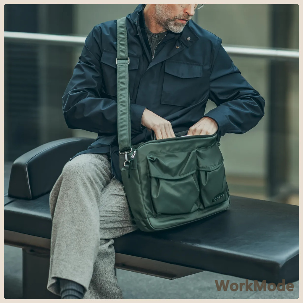 RAWROW City Walker Briefcase 014 12L Nylon Laptop Bag 2-Way 3 สี