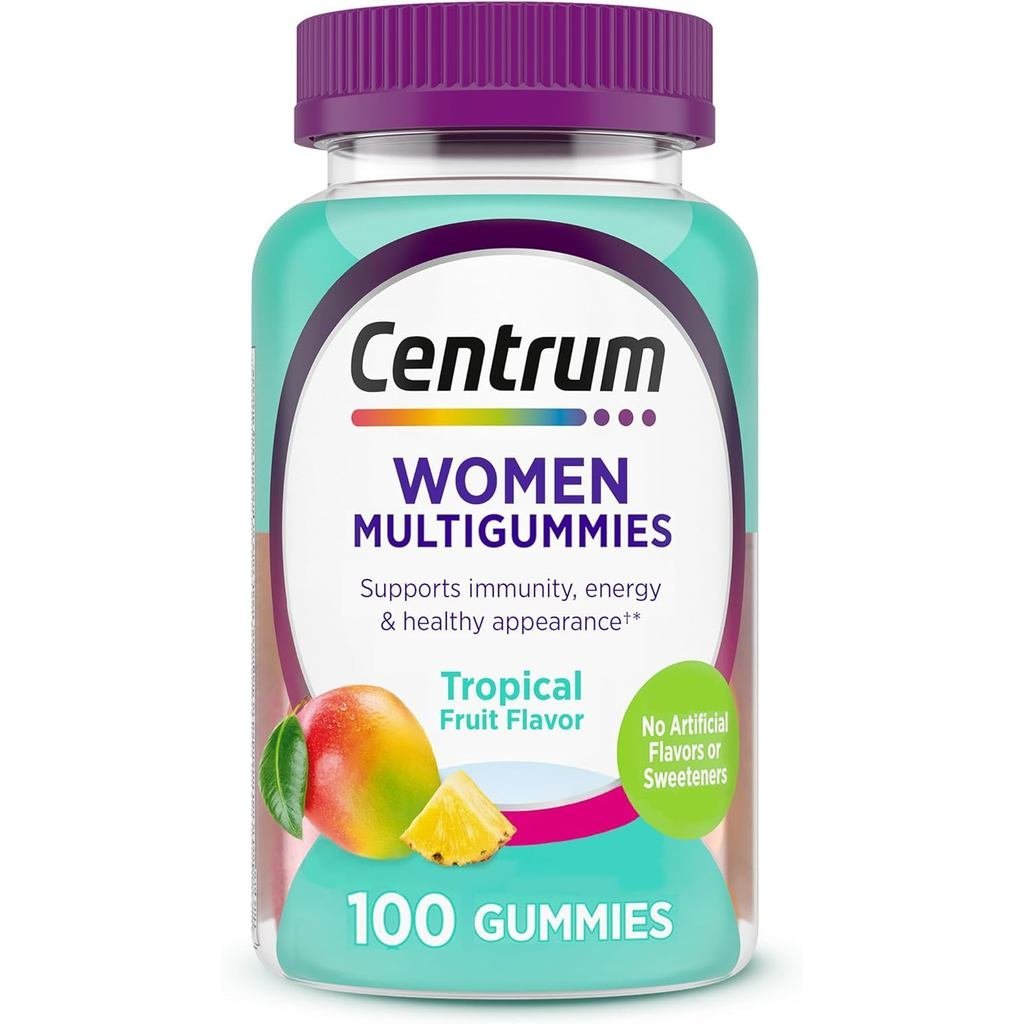 Centrum MultiGummies for Women 18 and Over, 100 Count