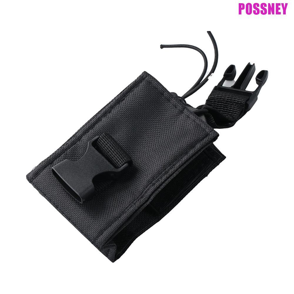 POSSNEY Walkie Talkie Bag Outdoor Bags Walkie Talkie Holder Molle Pouch Package Pouch Molle Radio Po