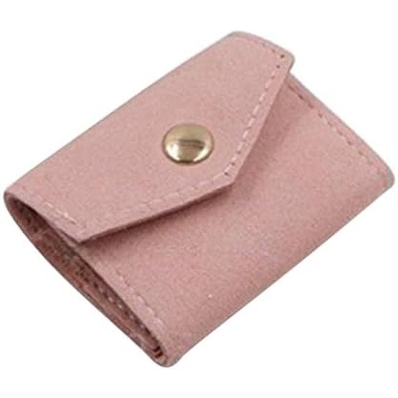 Roll Bag Stylish Case Travel Unique Organizers เนื้อไมโครไฟเบอร์สําหรับจัดเก็บสร้อยคอและแหวนผู้ถือสร
