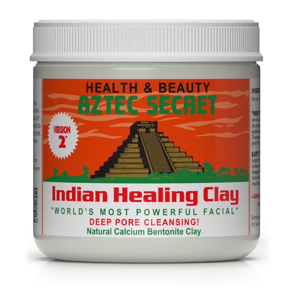 Aztec Secret– Indian Healing Clay 16 Oz – Deep Pore Cleansing Facial & Body Mask – The Original 100%