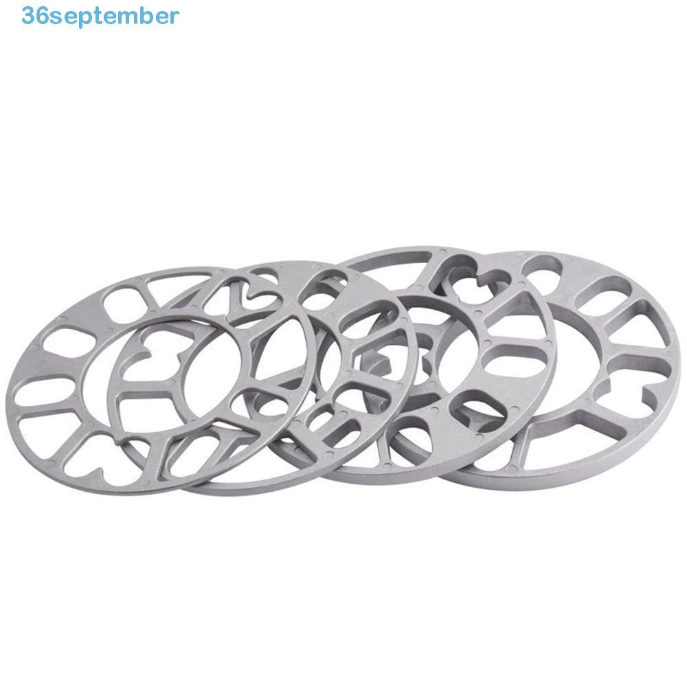 SPEPEMBER รถล้อ Spacers อุปกรณ์เสริมรถยนต์อะไหล่รถยนต์ 4x100 4x114.6 3 5x100 5x108 5x114.6 5x120 อลู