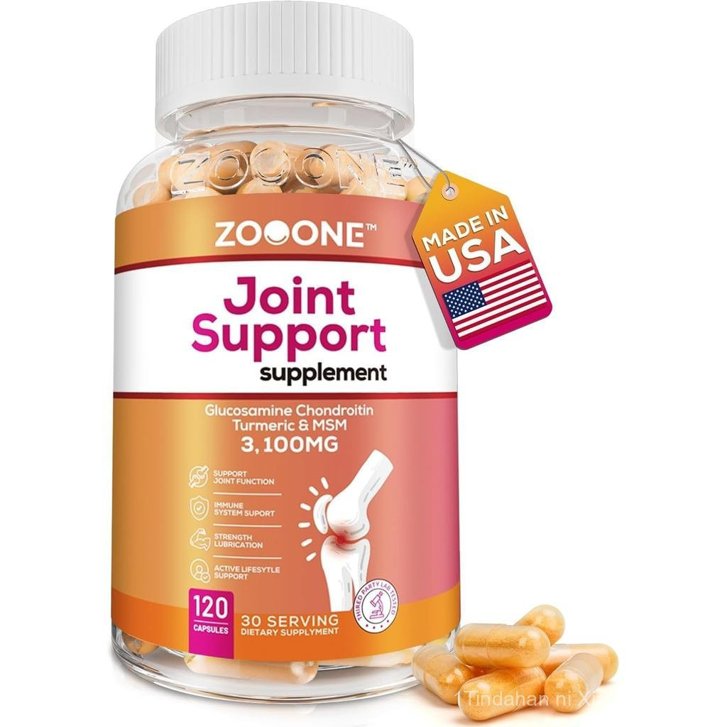 ZoooneKneeJointSupportwithGlucosamine,Condroitin,Turmeric&M-120TabletsforBack,Advanced,HandHealth BQ