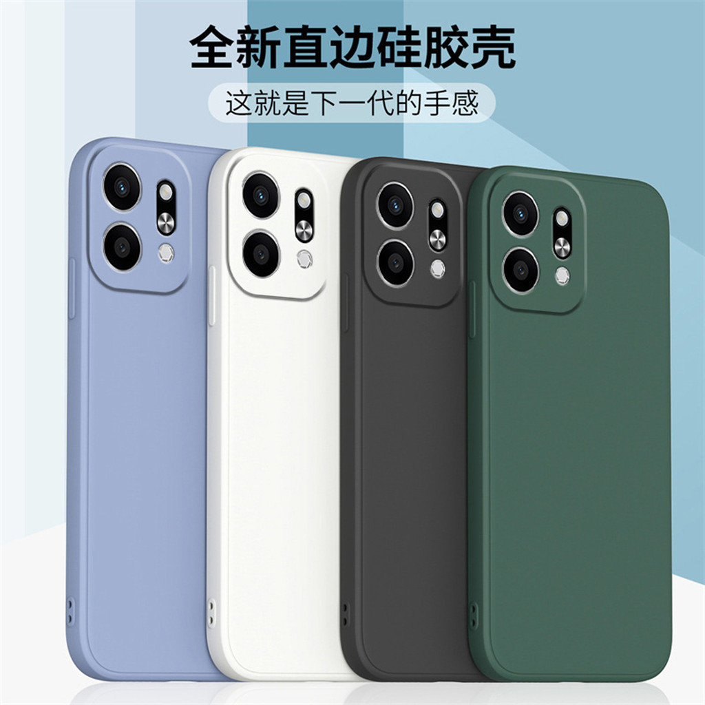 เหมาะสําหรับ opporeno14 เคสโทรศัพท์ใหม่ reno14pro เคสป้องกัน OPPO ซิลิโคนเหลว 0pp0 ขอบตรงรวมทุกอย่าง