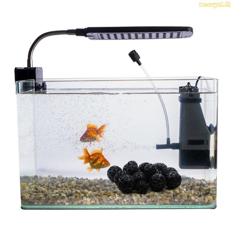 Weroyal Fishtank Filter Media Bulk Black Bio Balls ผ้าฝ้ายสําหรับ Aquariums การกรอง Bio Balls Media 