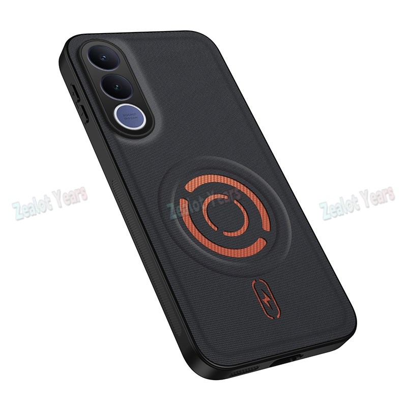 เคสสําหรับ Vivo V70 FE 5G V70FE Magnetic Tech เคสผ้ากันกระแทกฝาหลัง
