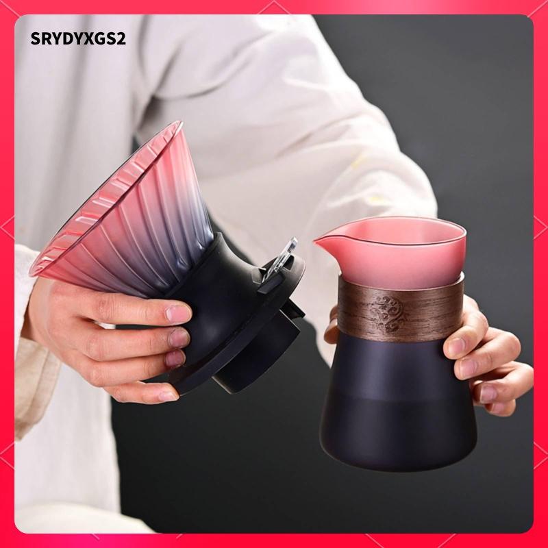 [Srydyxgs2] Clever Coffee Dripper Set 2-in-1 Method Immersion Coffee Brewer Stream Control Switch Sp