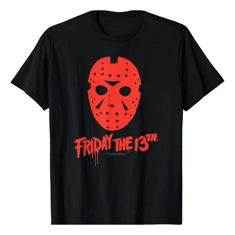 เสื้อยืด Jason Friday The Hockey Mask Silhouette