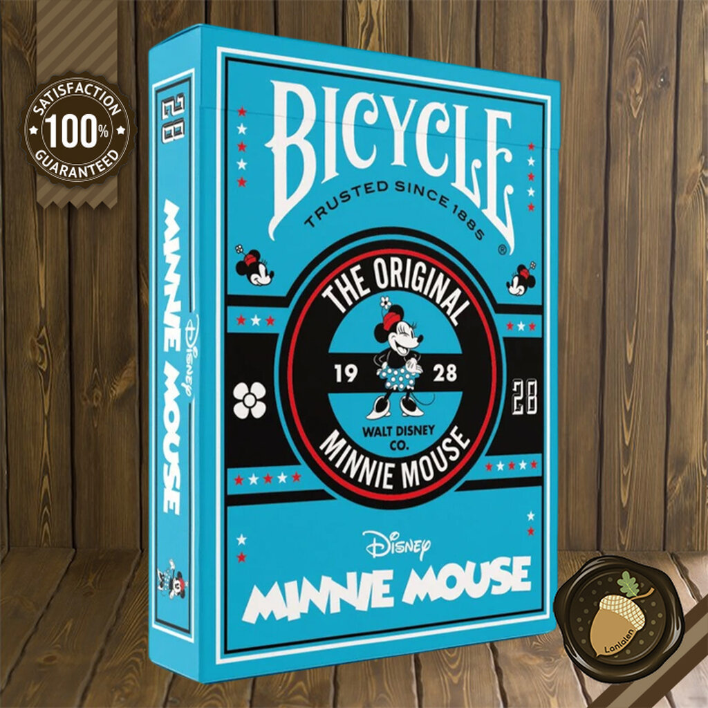 Playing Cards: Bicycle - Disney Minnie Mouse การ์ดสะสม อุปกรณ์มายากล