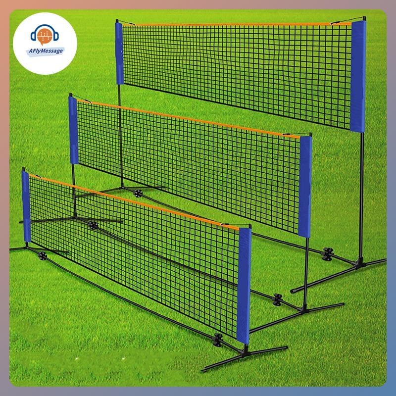 AFl 3.1/4.01/5.1/6.1m Professional Sport Training Standard Badminton Net Volleyball Net Easy Setup O