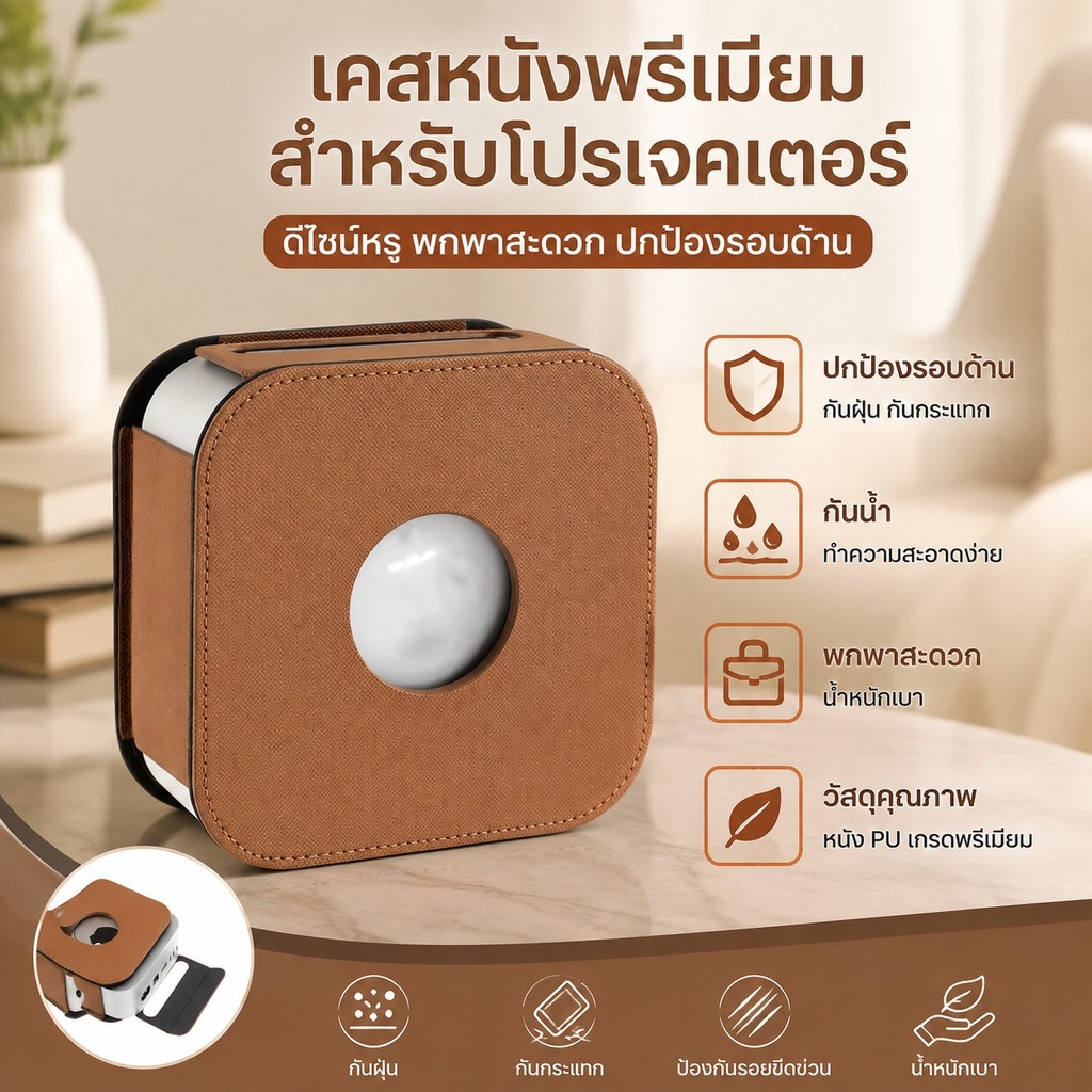 ฝาครอบป้องกันสําหรับ mac mini m4/Pro , การเปิดที่แม่นยําของหนังสําหรับ 2024 Mac Mini Case, ฝาครอบป้อ