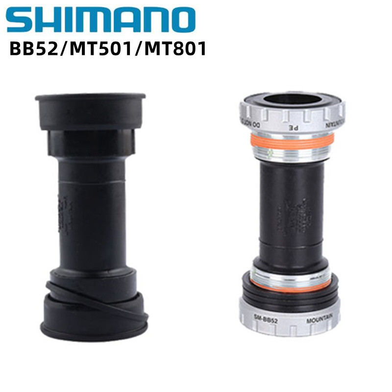 Shimano DEORE XT SLX MT801 BB52 MT501 68 มม./73 มม.MT500 89.5/92 มม.Original Press BB MTB ด้านล่างสํ