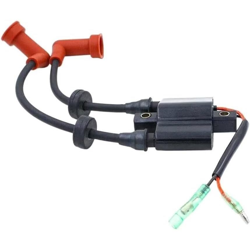 6F6-85530-01 คอยล์จุดระเบิดสําหรับ Yamaha E40JW E40JWH E40JMH E40GMH E40GWH F20 40HP E40G E40J 2 จัง