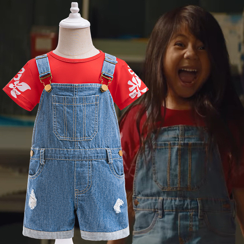 รูปแบบใหม่ Star Baby Lilo Stitch Lilo Pelkai คอสเพลย์เครื่องแต่งกาย MOMD 4DBF