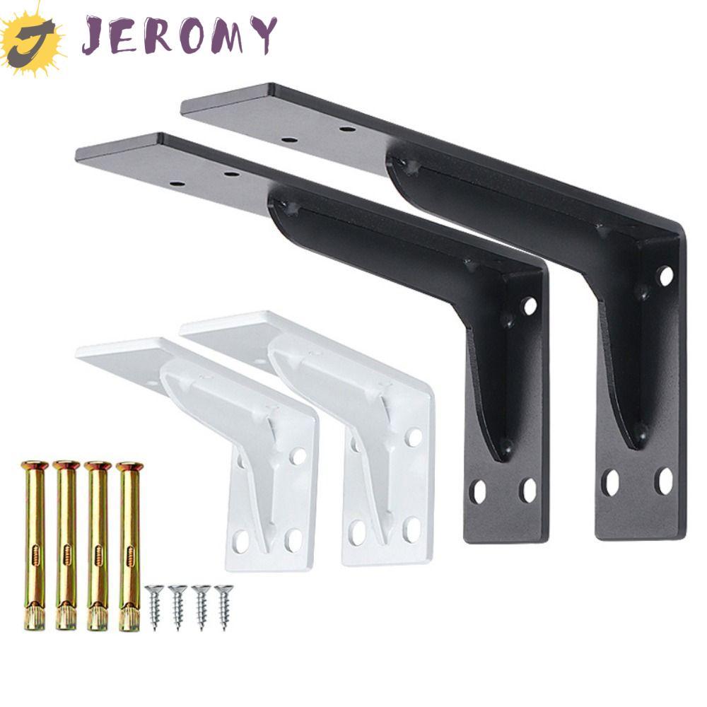 JEROMY ขายึดชั้นวางลอย, ขายึดชั้นวางขาตั้งกล้องสําหรับงานหนัก 6-18IN, ชั้นวางรองรับโลหะรูปตัว L Thic