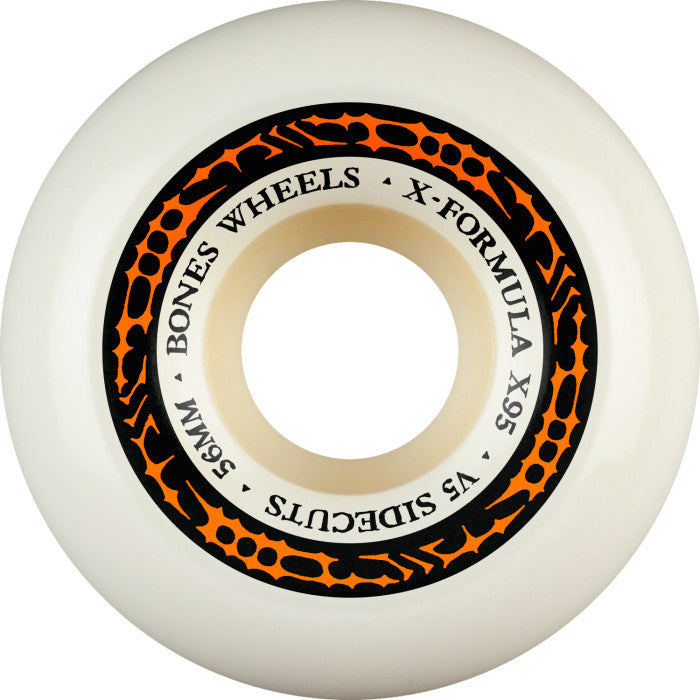 Bones X-Formula Sidecut 95A V5 Skateboard Wheels 56mm