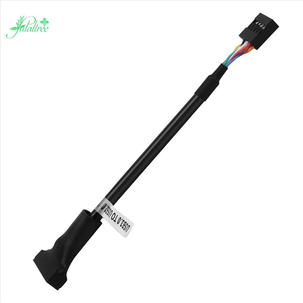 [ ]15 ซม. USB 3.0 20 Pin Header Male to USB 2.0 9 Pin Female Adapter Cable