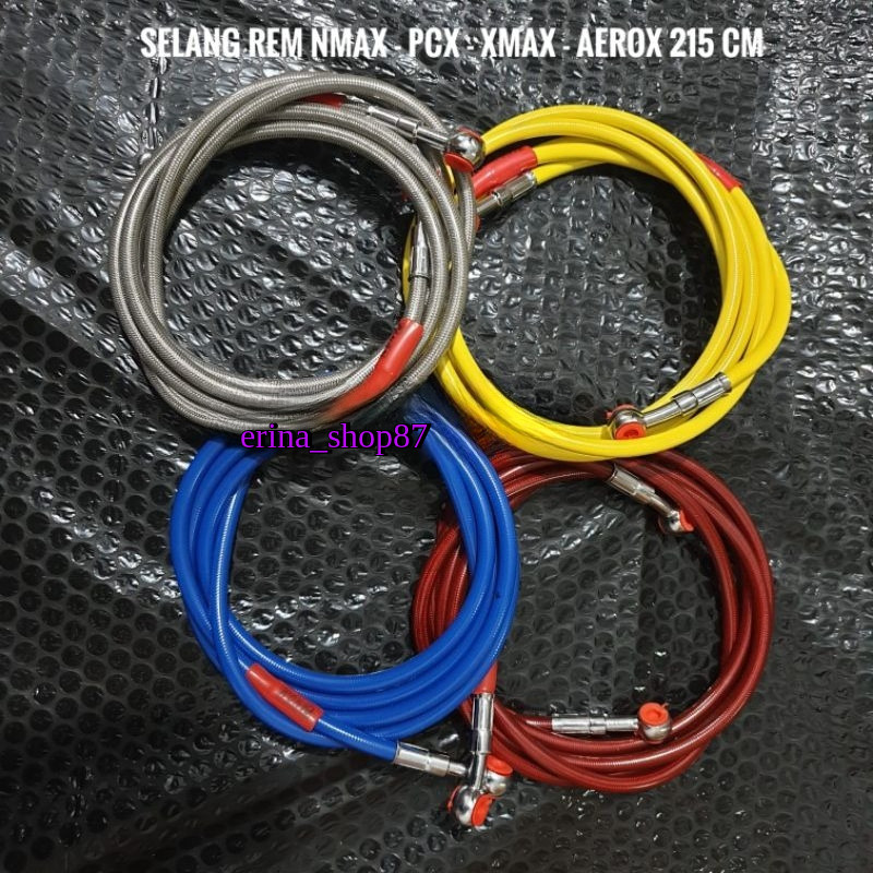 สายเบรค 95CM 130CM 215CM หน้า-หลัง Nmax PCX Aerox Lexi Xmax