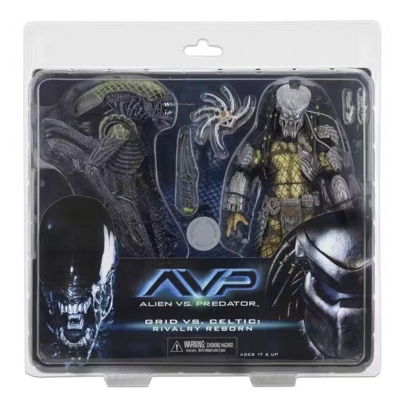 【พร้อมส่ง】NECA feral predator figure avp neca hiya predator wolf แท้ แท้ badlands prey the figure NE