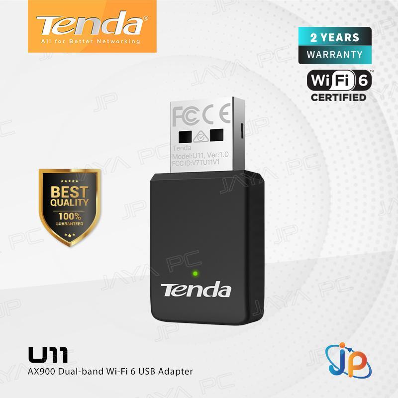 Tenda U11 AX900 อะแดปเตอร์ USB Wi-Fi 6 ดูอัลแบนด์