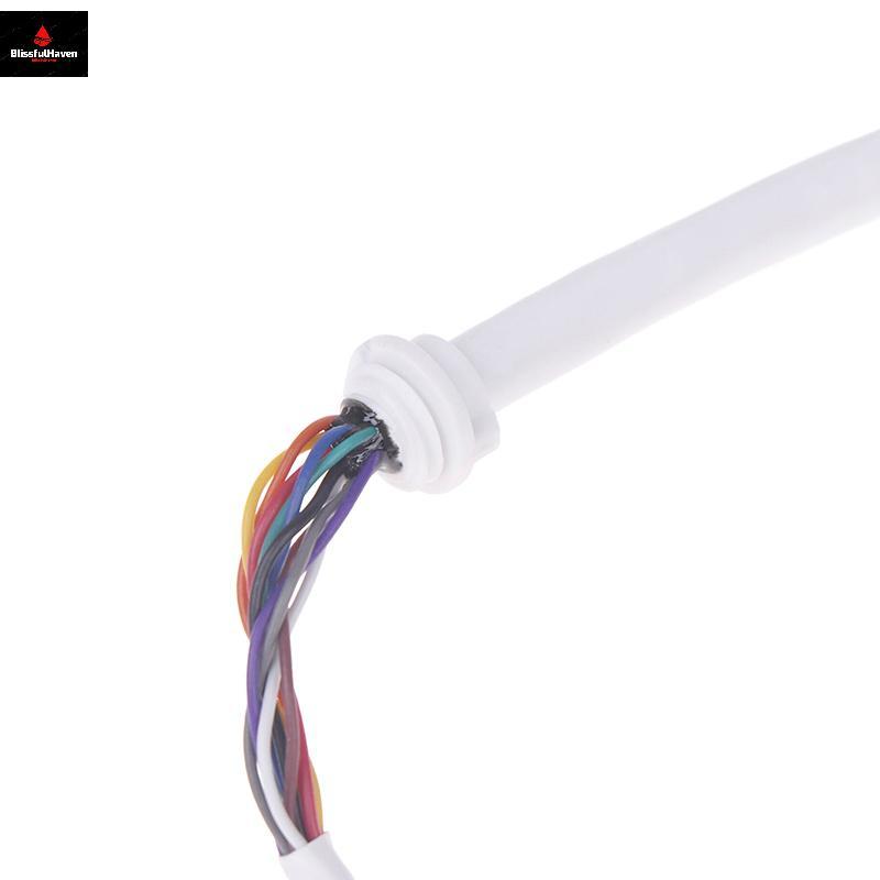 1 PC Ethernet Lan สาย POE RJ45 สายเคเบิลเครือข่าย 10 Pin 10 Core 12 Pin 10 Core Tail Line หมวกกันน้ํ