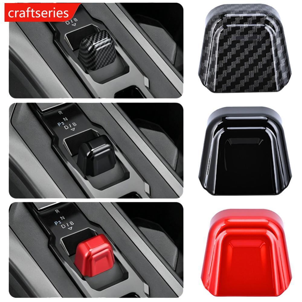 CRAFTSERIES ภายในรถเกียร์ Shift Knob Cover Trim ABS อุปกรณ์เสริมสําหรับ Toyota RAV4 XA60 2026 สําหรั