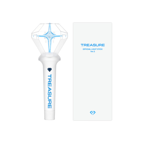 TREASURE Official Light Stick Ver 2 Korea Kpop Fan Lightstick Concert Merch (ไม่รวมแบตเตอรี่)