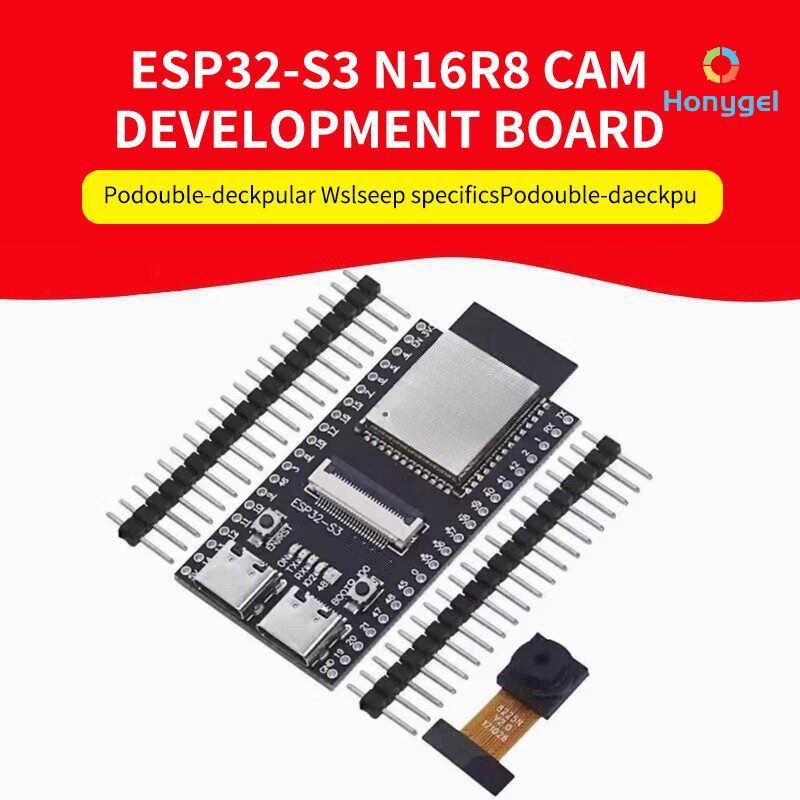 {Honyge1} ESP32-S3 N16R8 CAM บอร์ดพร้อมโมดูล WiFi Onboard OV2640 สําหรับ Smart Home Video Inte Solut