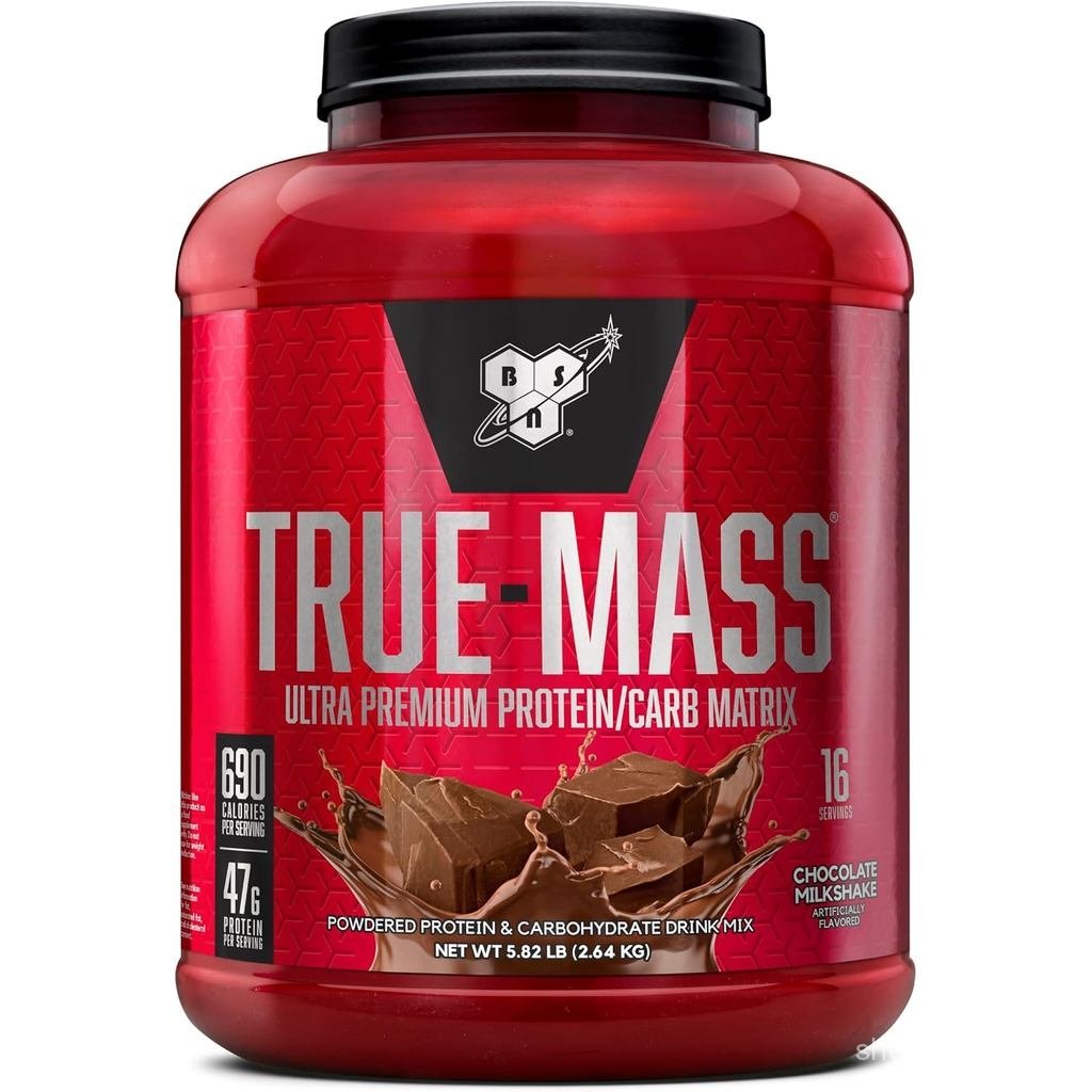 BSN TRUE-MASS Weight Gainer, ผงโปรตีน Mass Gainer, Post Workout Muscle Recoery Powder, Muscle Gain, 
