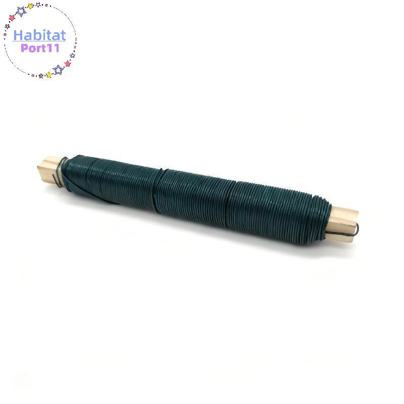 HabitatPort Binding ลวดเหล็ก 35M ต่อม้วน Cuttable ยืดหยุ่น Ties สําหรับปีนเขาพืชสนับสนุนลานกลางแจ้งส