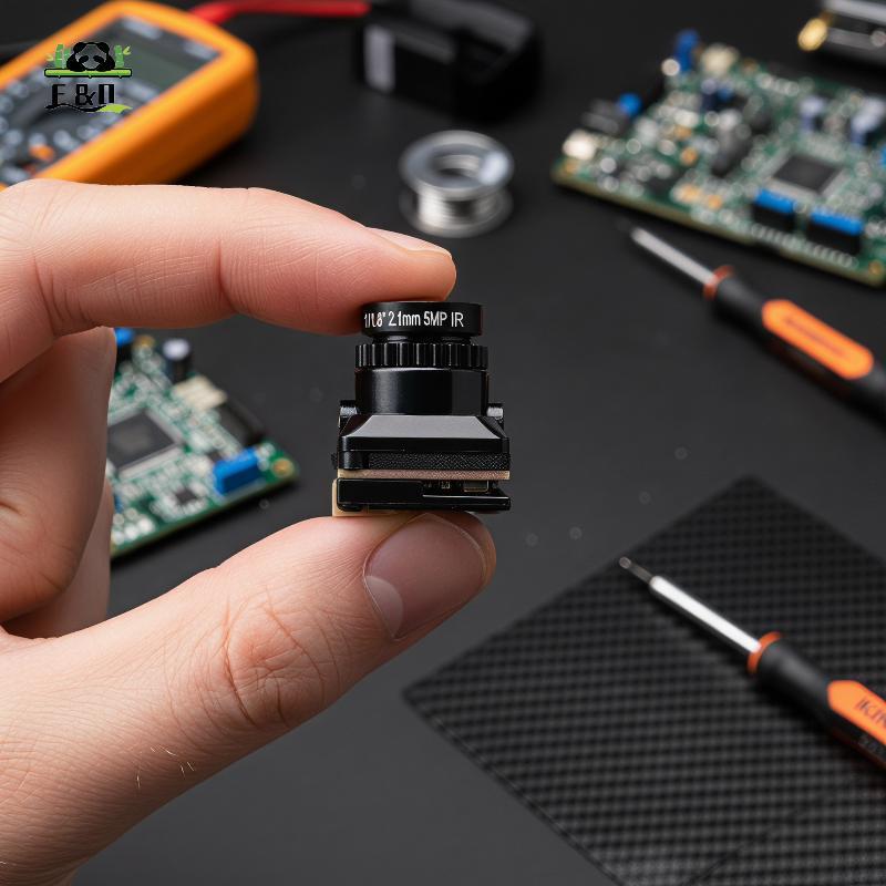 [F&O] กล้อง Mini FPV 150° การมองเห็นได้ในเวลากลางคืนความหน่วงต่ํามุมกว้างสุด ๆ สําหรับการใช้งานบินแส