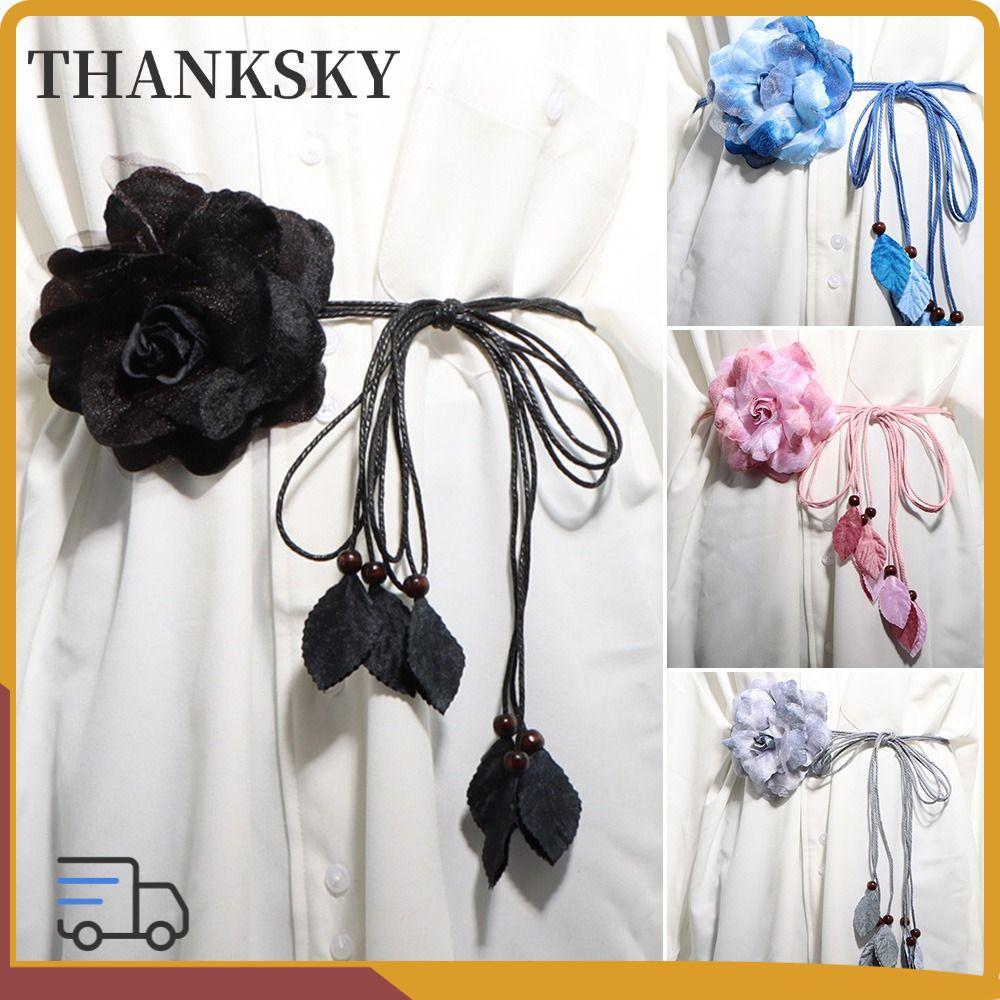 THANKSKY Bohemian Waistband Handmade Women Fashion Tie Strap