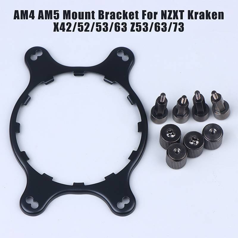 Tcgt AM4 AM5 Mount Braet Stud Nut Kit สําหรับ NZXT Kraken X41 X42 X51 X52 X61 X62 X63 X72 X73 Z63 Z7