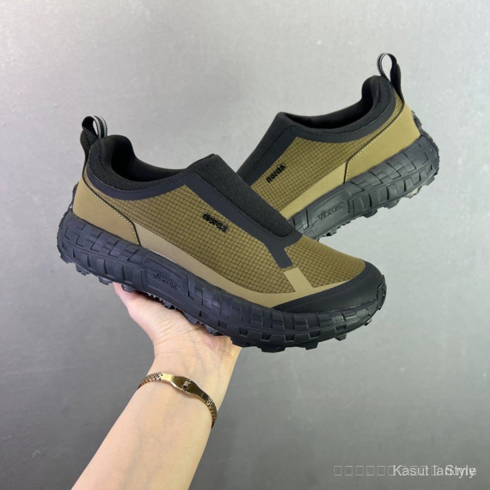 NORDA 003 Outdoor Trail รองเท้าสําหรับผู้ชายและผู้หญิงรองเท้าผ้าใบรองเท้ายางกันน้ํารองเท้าเดินป่ารอง