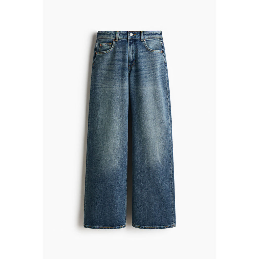 H&M جينز نسائي Wide High — صورة 4